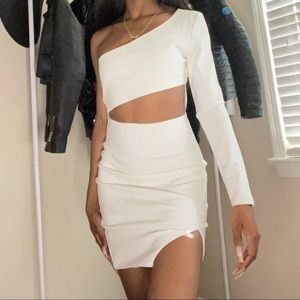 Cut out midi dress